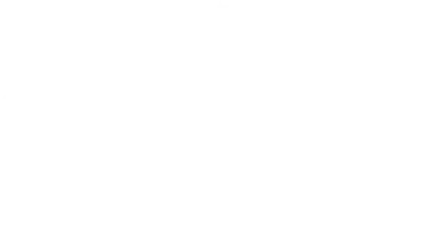 Emblem featuring a large "S," two crossed paintbrushes, five stars, and flowing ribbons.
